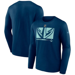 Seattle Kraken Fanatics Authentic Pro Core Collection Secondary Long Sleeve T-Shirt -  NHL T-shirts