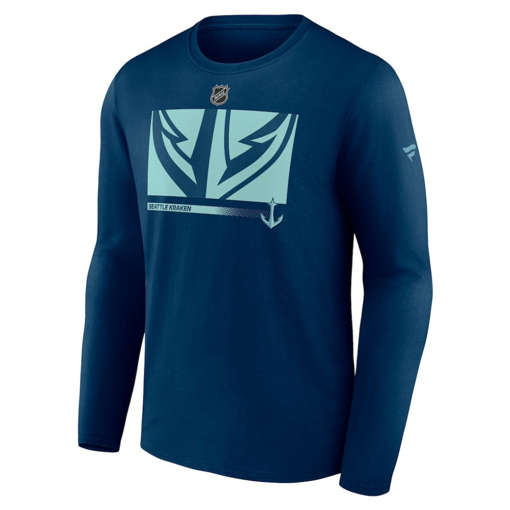 Seattle Kraken Fanatics Authentic Pro Core Collection Secondary Long Sleeve T-Shirt -  NHL T-shirts