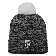 San Francisco Giants Fanatics Women's Iconic Cuffed Knit Hat with Pom - MLB Hats