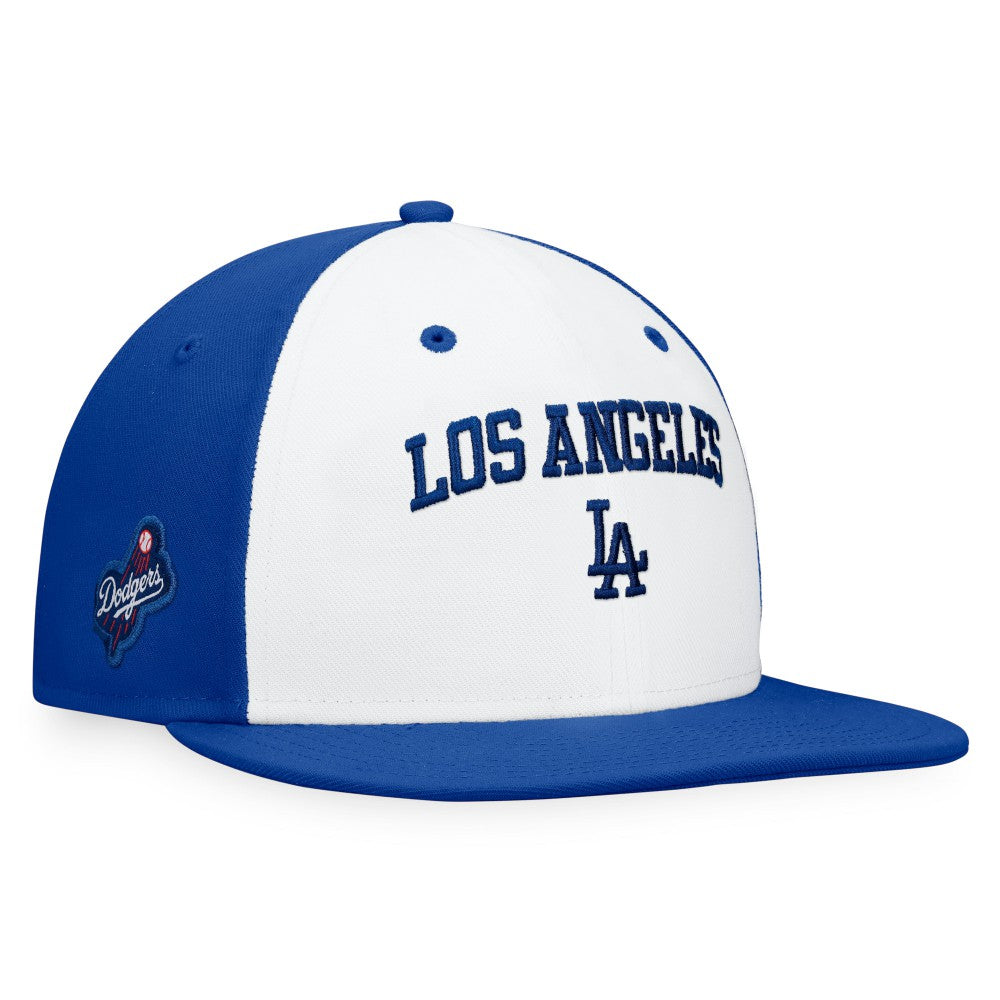 Los Angeles Dodgers Fanatics Iconic Color Blocked Fitted Hat - MLB Hats