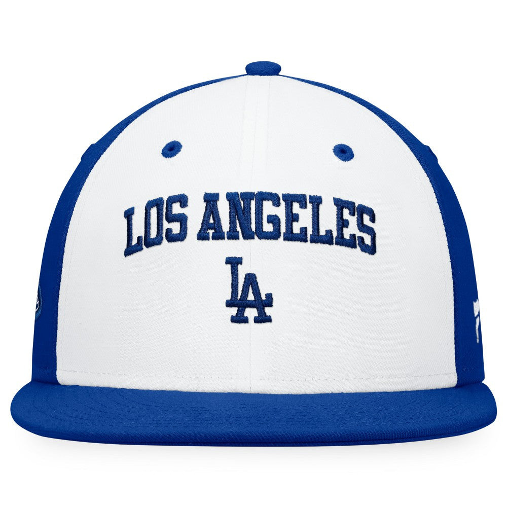 Los Angeles Dodgers Fanatics Iconic Color Blocked Fitted Hat - MLB Hats