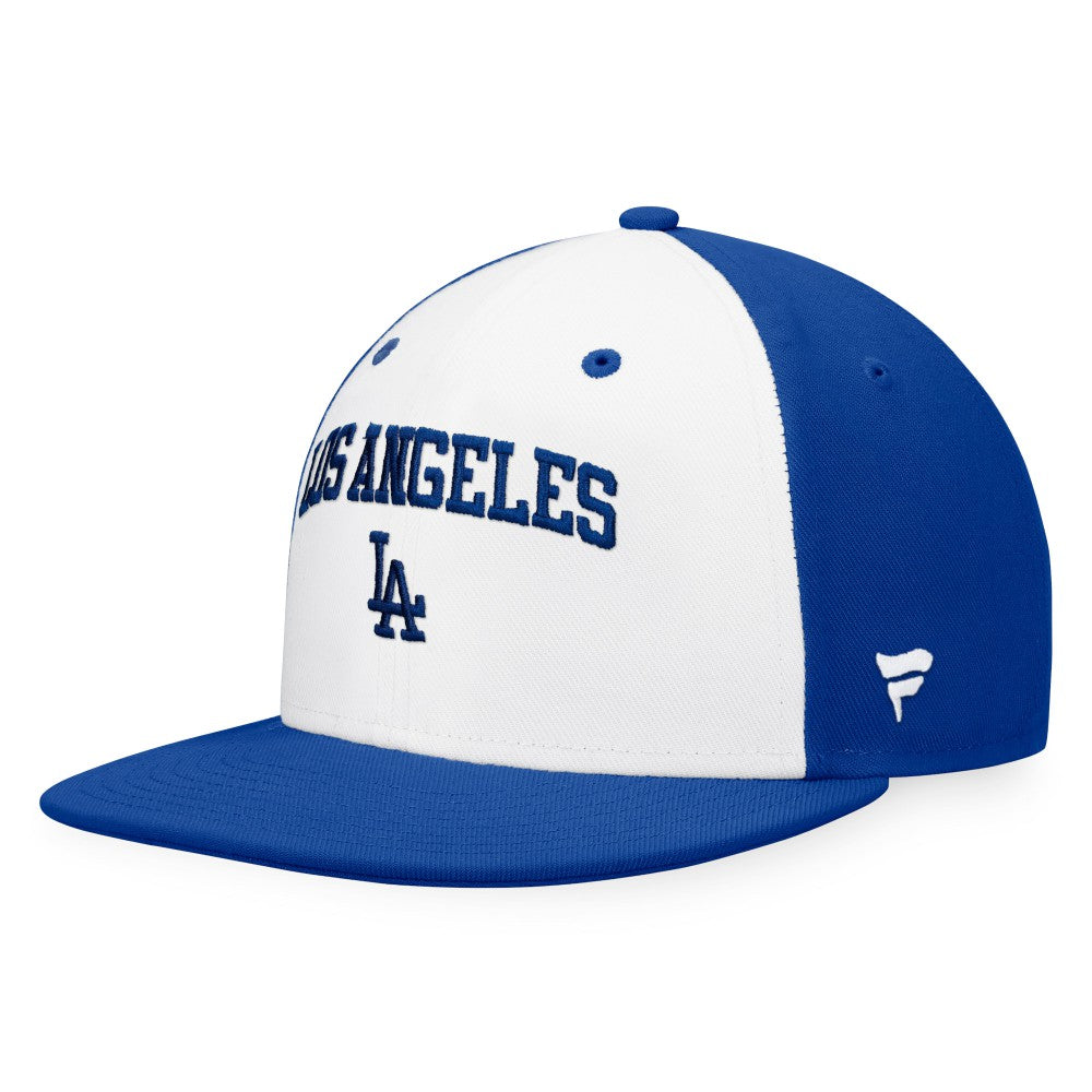 Los Angeles Dodgers Fanatics Iconic Color Blocked Fitted Hat - MLB Hats