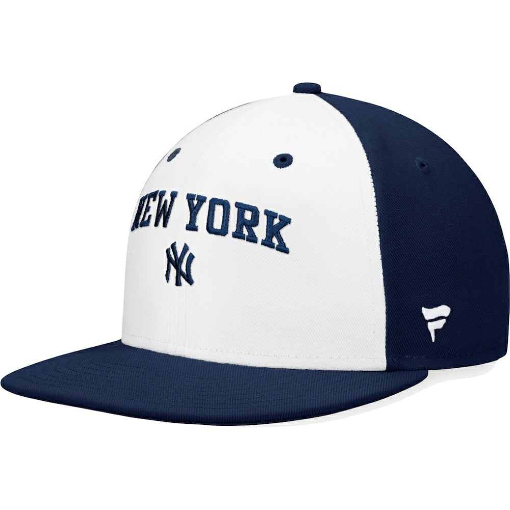 New York Yankees Fanatics Iconic Color Blocked Fitted Hat - MLB Hats