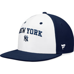 New York Yankees Fanatics Iconic Color Blocked Fitted Hat - MLB Hats