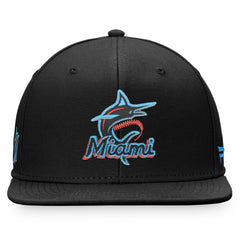Miami Marlins Fanatics Iconic Team Patch Fitted Hat - MLB Hats