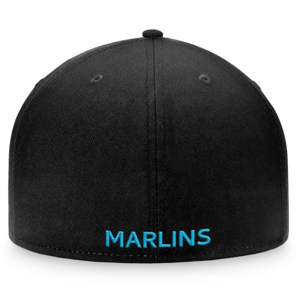 Miami Marlins Fanatics Iconic Team Patch Fitted Hat - MLB Hats