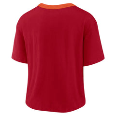 Tampa Bay Buccaneers Women's High Hip Fashion Cropped Top | NFL Outlet