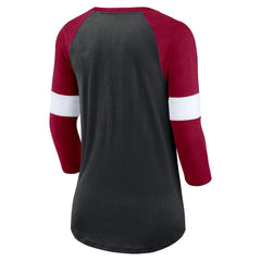 Washington Commanders Women's Football Pride Raglan 3/4-Sleeve T-Shirt | NFL Near me