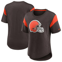 Cleveland Browns Women's Primary Logo Fashion Top | NFL Outlet