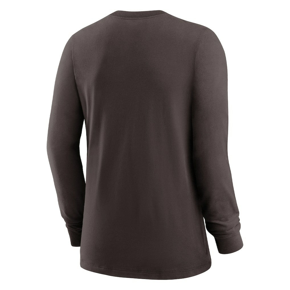 Cleveland Browns Women's Prime Split Long Sleeve T-Shirt | NFL Sale