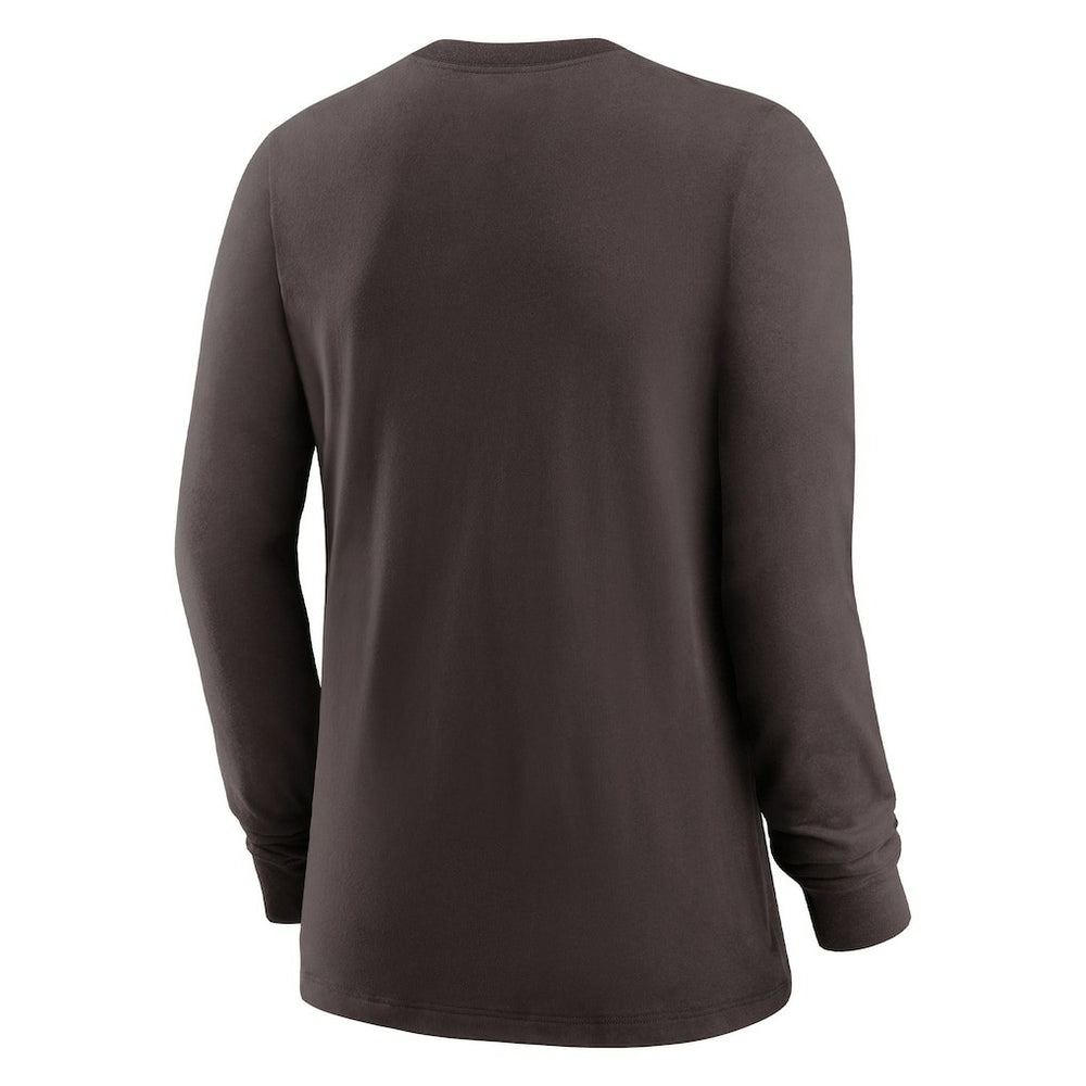 Cleveland Browns Women's Prime Split Long Sleeve T-Shirt | NFL Sale