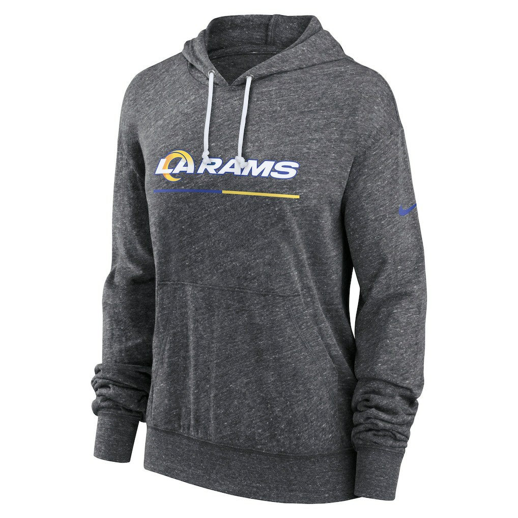 Los Angeles Rams Women's Team Spirit Gym Vintage Lightweight Hoodie Top | NFL Hot
