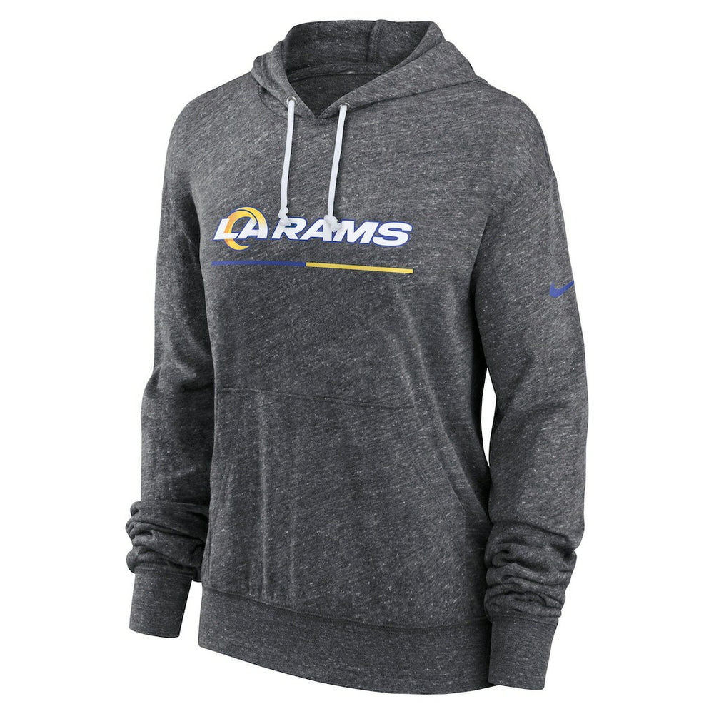 Los Angeles Rams Women's Team Spirit Gym Vintage Lightweight Hoodie Top | NFL Hot