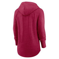 Washington Commanders Women's Minimal Statement Lightweight Raglan Funnel Neck Pullover Hoodie | NFL Sale
