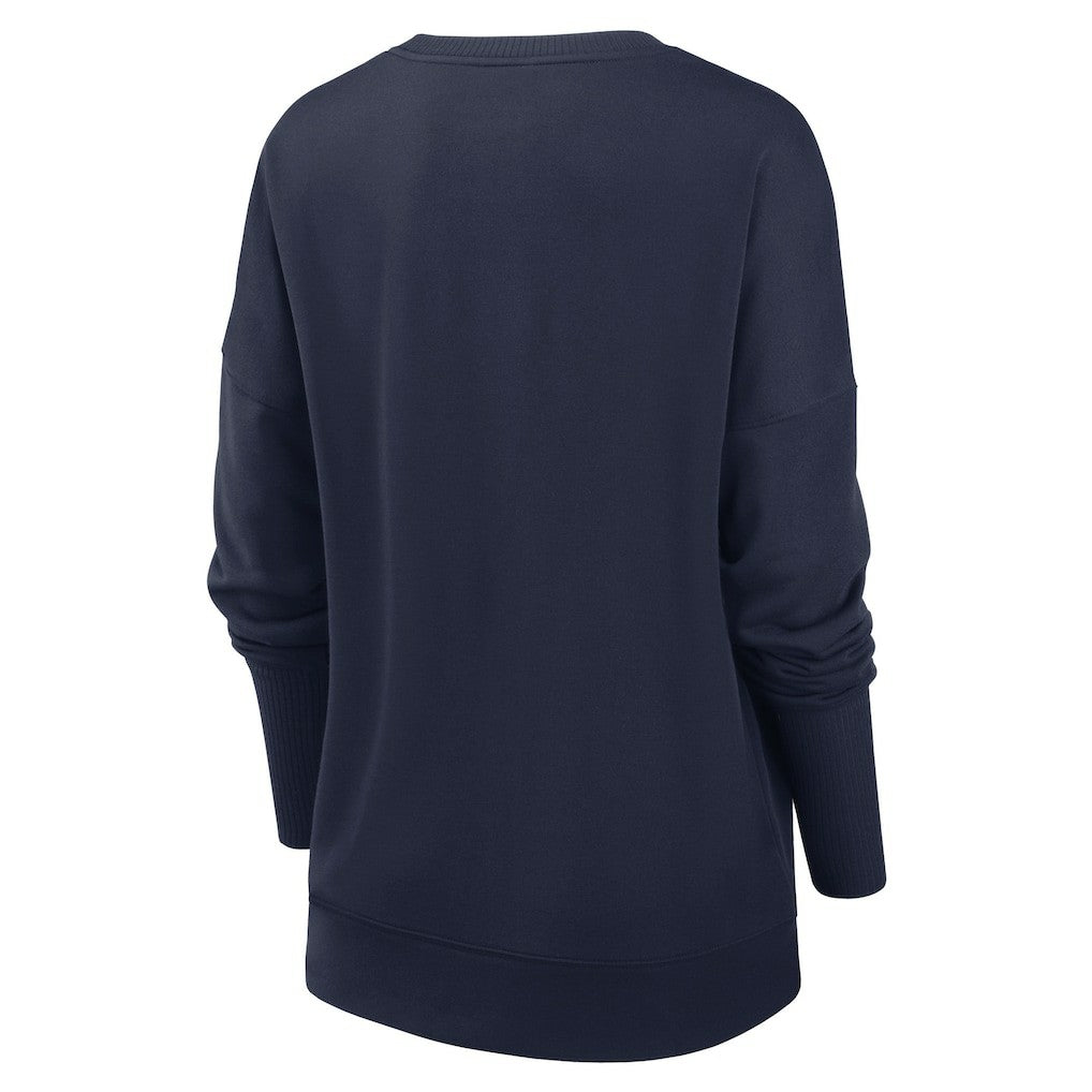 New York Giants Women's Rewind Playback Icon Performance Pullover Sweatshirt | NFL Hot