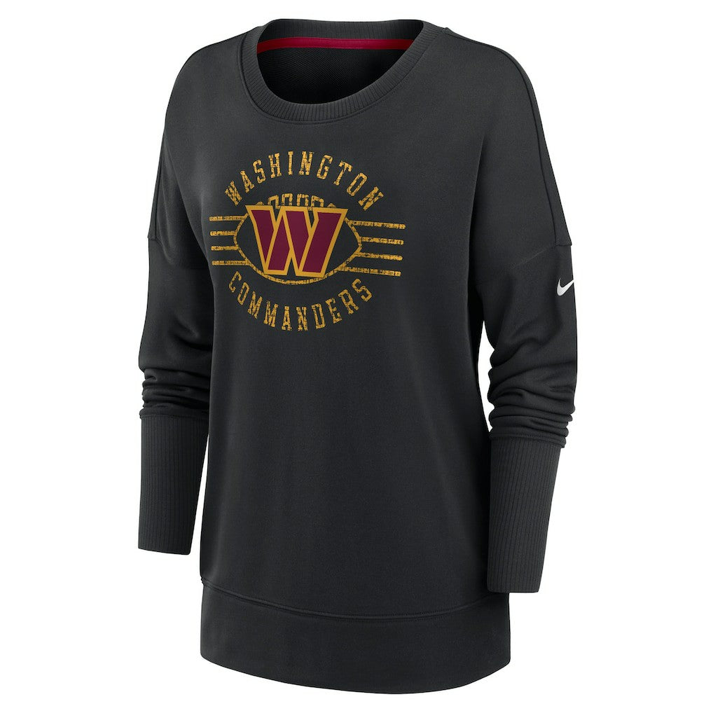 Washington Commanders Women's Rewind Playback Icon Performance Pullover Sweatshirt | NFL US