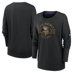 Minnesota Vikings Women's Rewind Playback Icon Performance Pullover Sweatshirt | NFL Near me