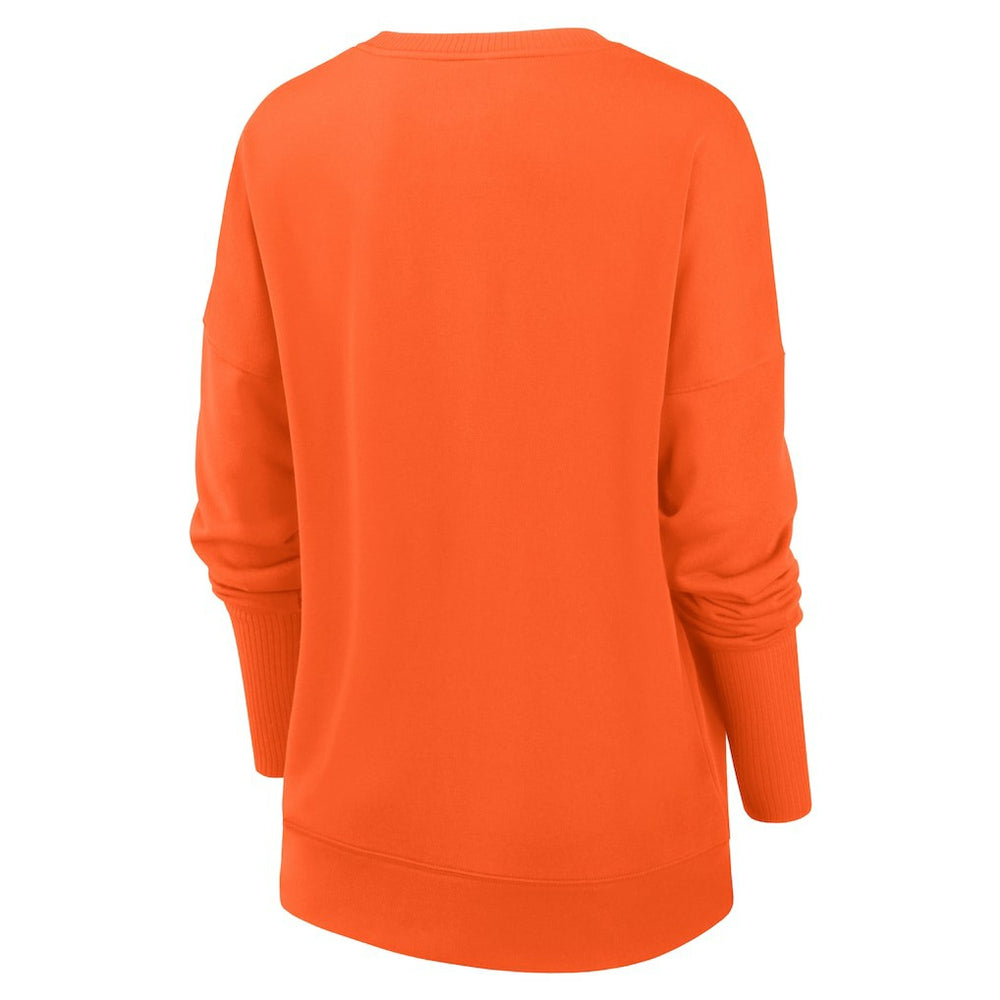 Chicago Bears Women's Rewind Playback Icon Performance Pullover Sweatshirt | NFL New