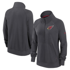 Arizona Cardinals Women's Premium Raglan Performance Half-Zip Sweatshirt | NFL Sale