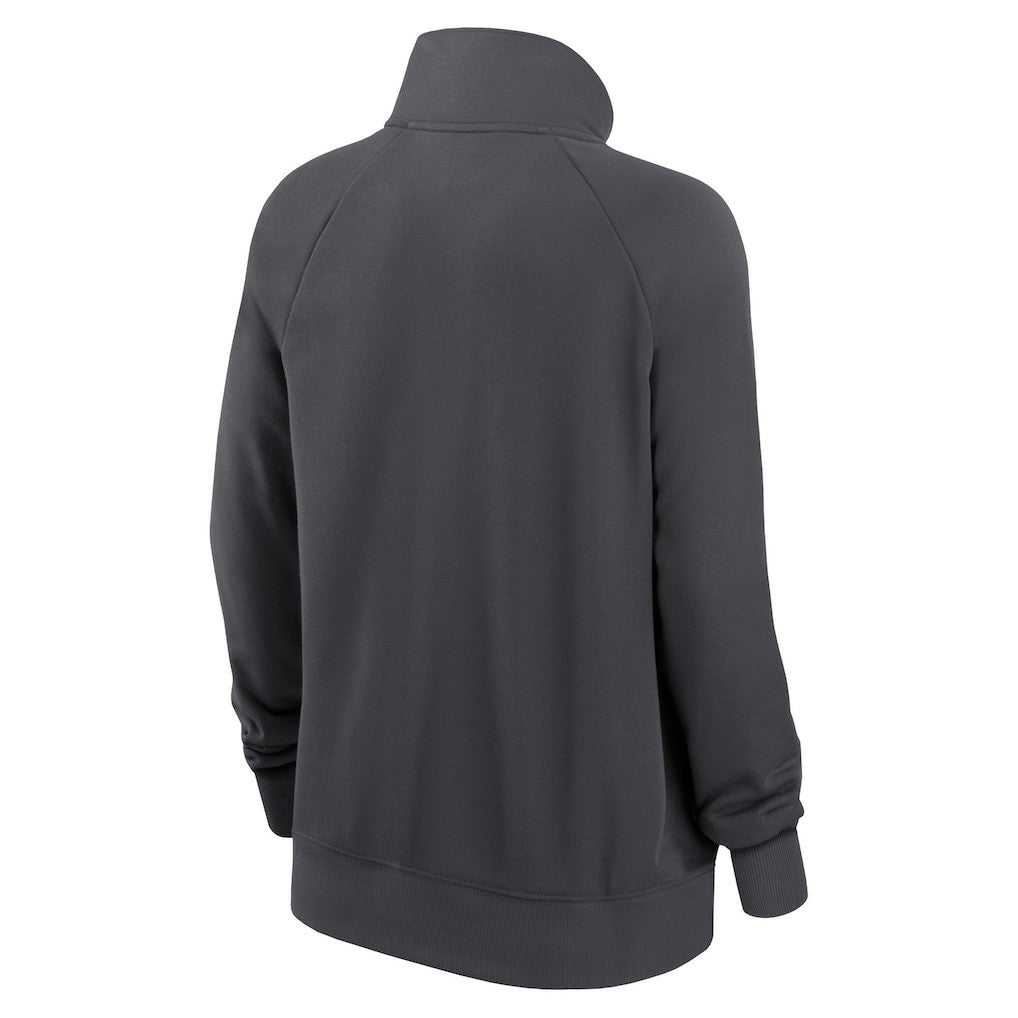 Minnesota Vikings Women's Premium Raglan Performance Half-Zip Sweatshirt | NFL Outlet