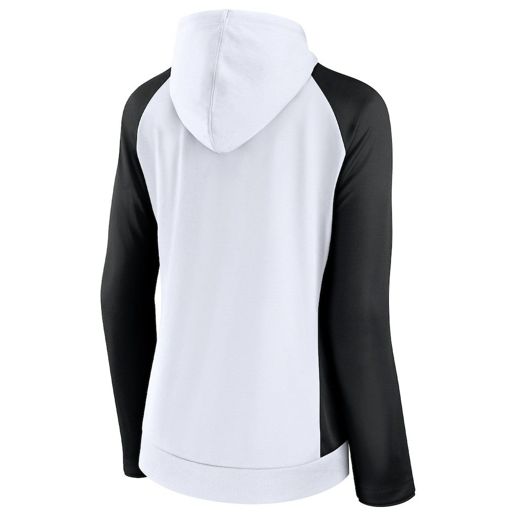 New Orleans Saints Women's End Around Lightweight Raglan Full-Zip Hoodie Jacket | NFL Online