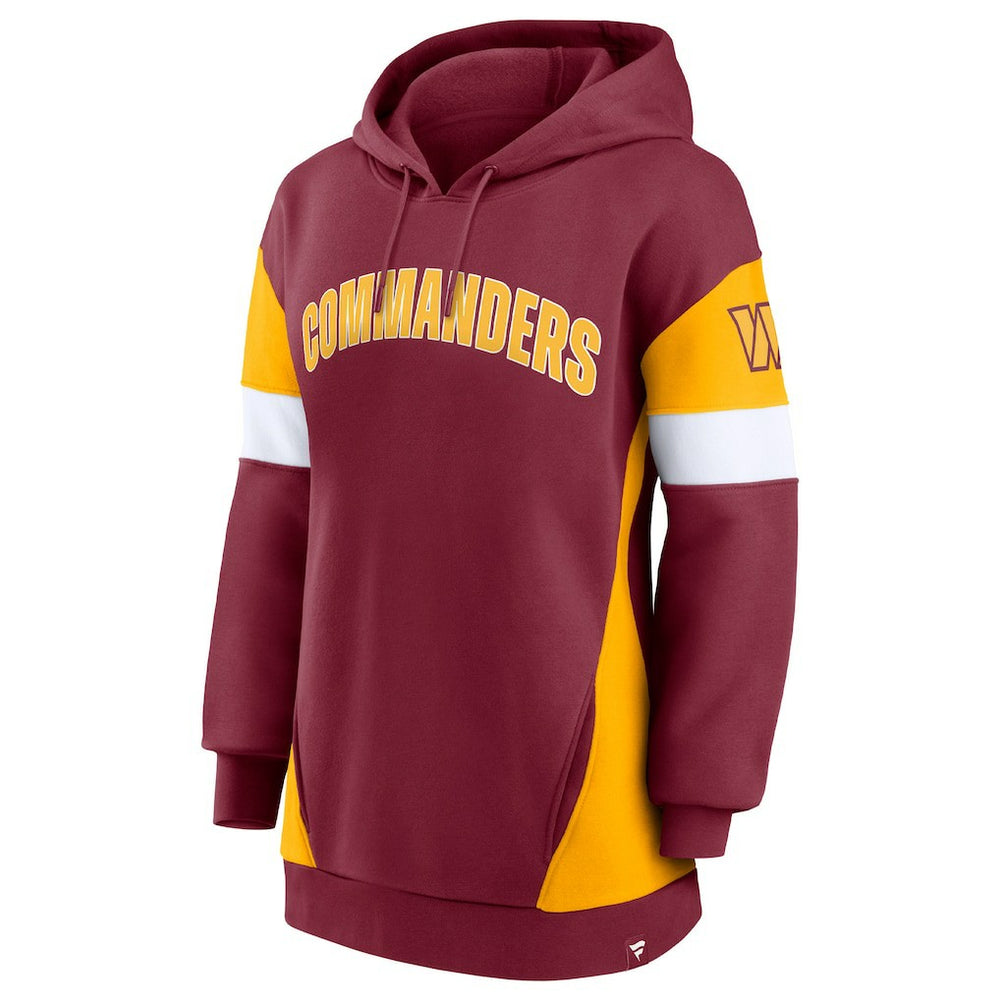 Washington Commanders Women's Lock It Down Pullover Hoodie | NFL Online
