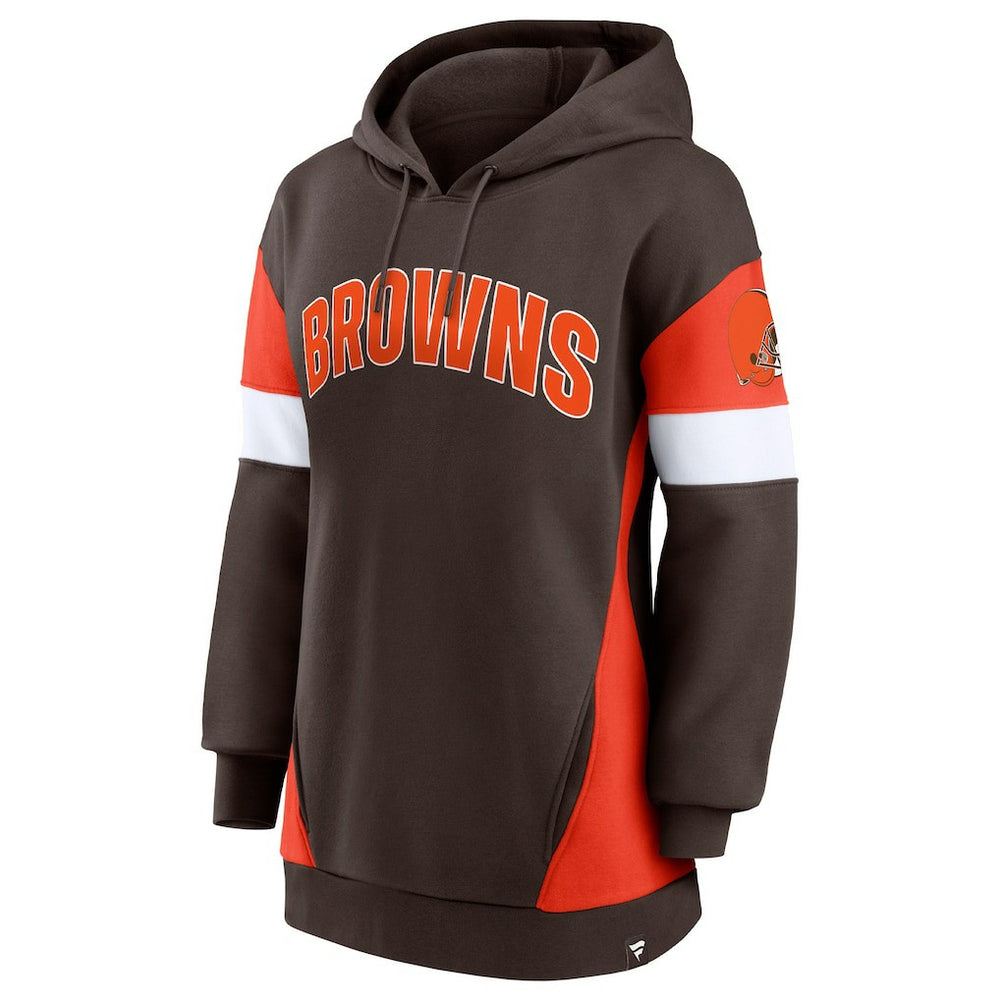 Cleveland Browns Women's Lock It Down Pullover Hoodie | NFL Near me