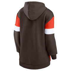 Cleveland Browns Women's Lock It Down Pullover Hoodie | NFL Near me