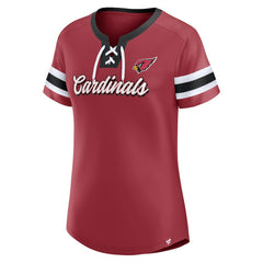 Arizona Cardinals Women's Original State Lace-Up T-Shirt | NFL US