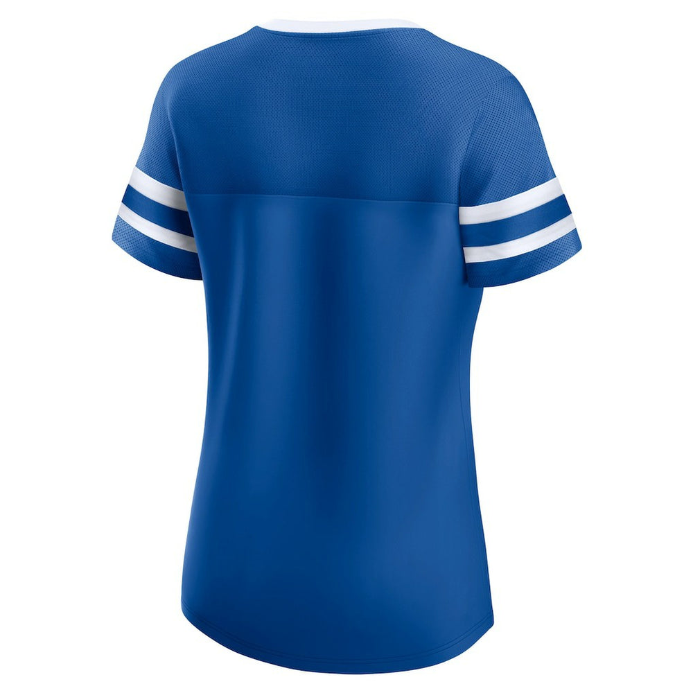 Indianapolis Colts Women's Original State Lace-Up T-Shirt | NFL New