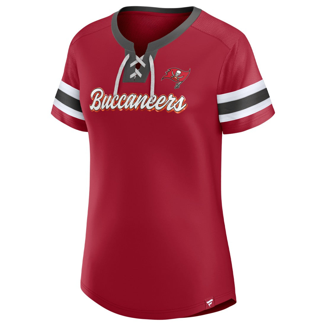 Tampa Bay Buccaneers Women's Original State Lace-Up T-Shirt | NFL Online