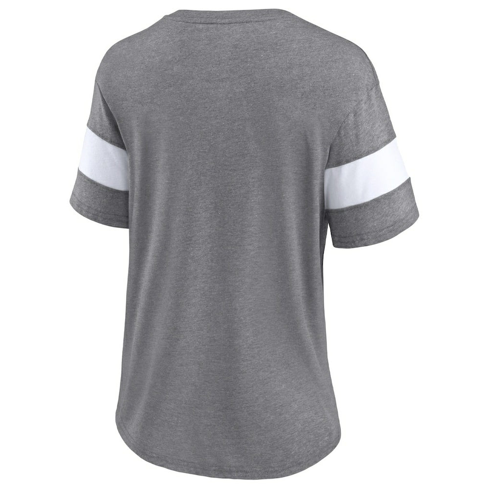 Cleveland Browns Women's Distressed Team Tri-Blend V-Neck T-Shirt | NFL US