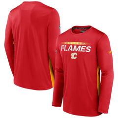 Calgary Flames Fanatics Authentic Pro Rink Performance Long Sleeve T-Shirt -  NHL T-shirts