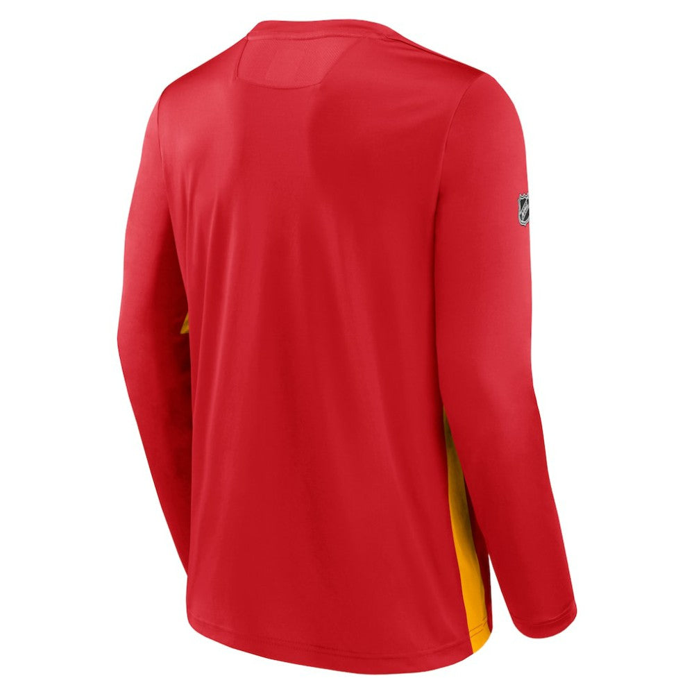 Calgary Flames Fanatics Authentic Pro Rink Performance Long Sleeve T-Shirt -  NHL T-shirts
