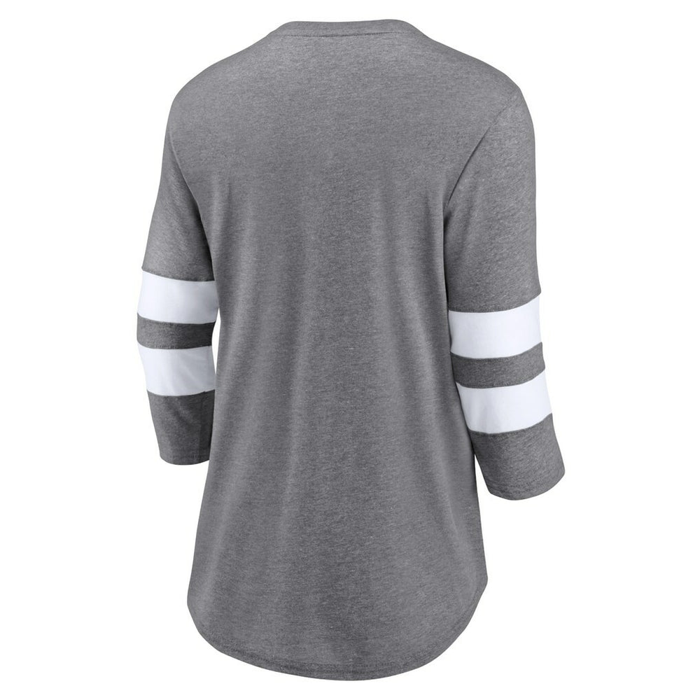 Cleveland Browns Women's Primary Logo 3/4 Sleeve Scoop Neck T-Shirt | NFL New