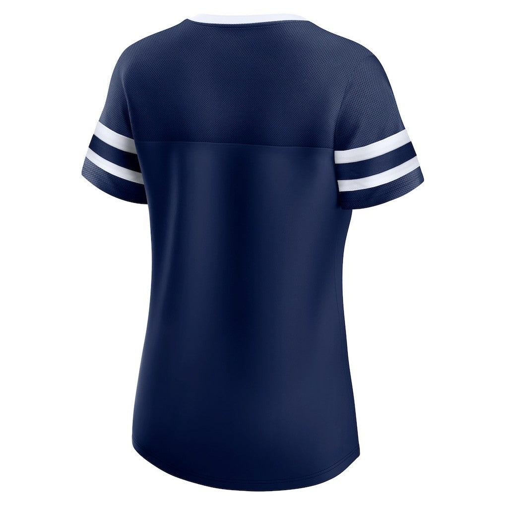 Dallas Cowboys Women's Original State Lace-Up T-Shirt | NFL New