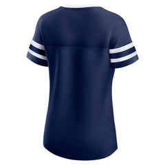 Dallas Cowboys Women's Original State Lace-Up T-Shirt | NFL New