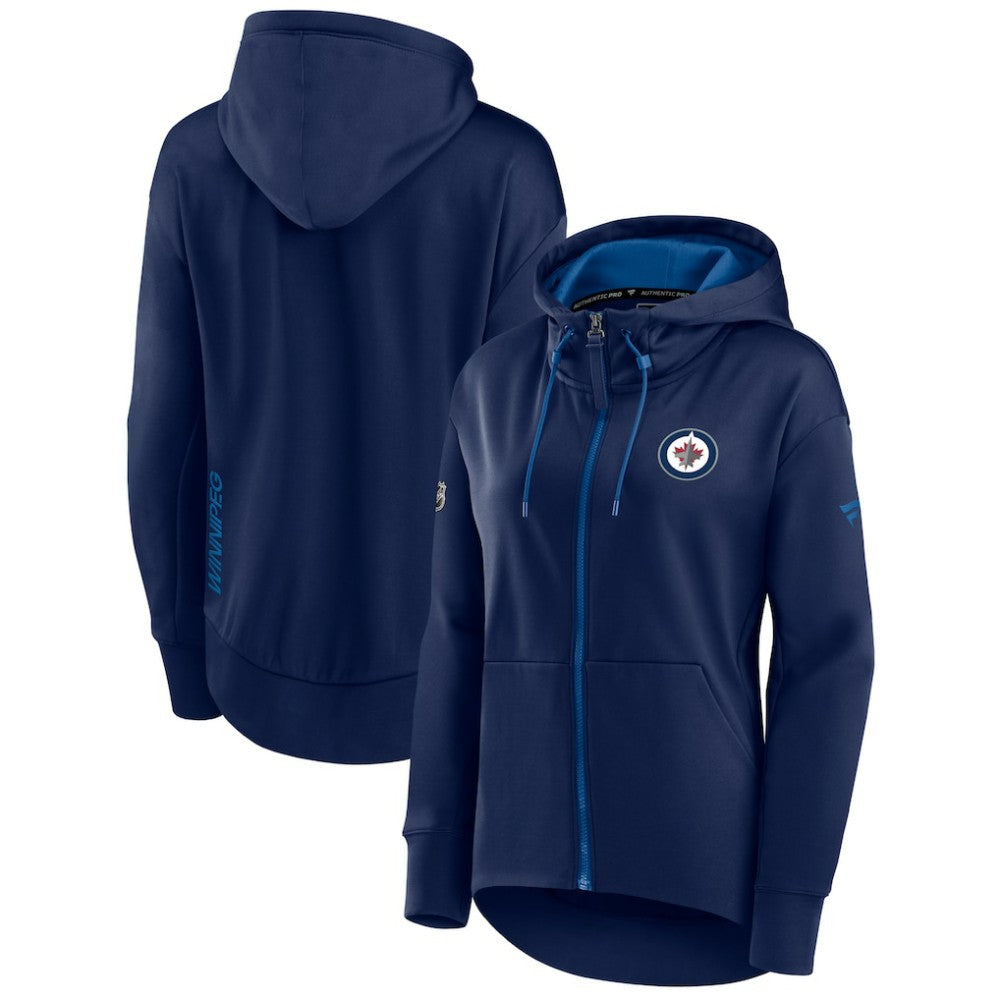 Winnipeg Jets Fanatics Women's Authentic Pro Rink Full-Zip Hoodie -  NHL Hoodies