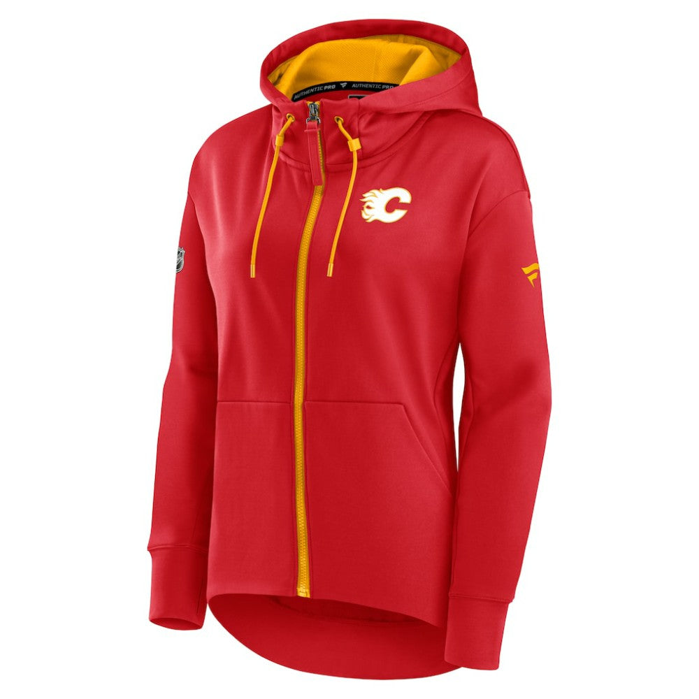 Calgary Flames Fanatics Women's Authentic Pro Rink Full-Zip Hoodie -  NHL Hoodies