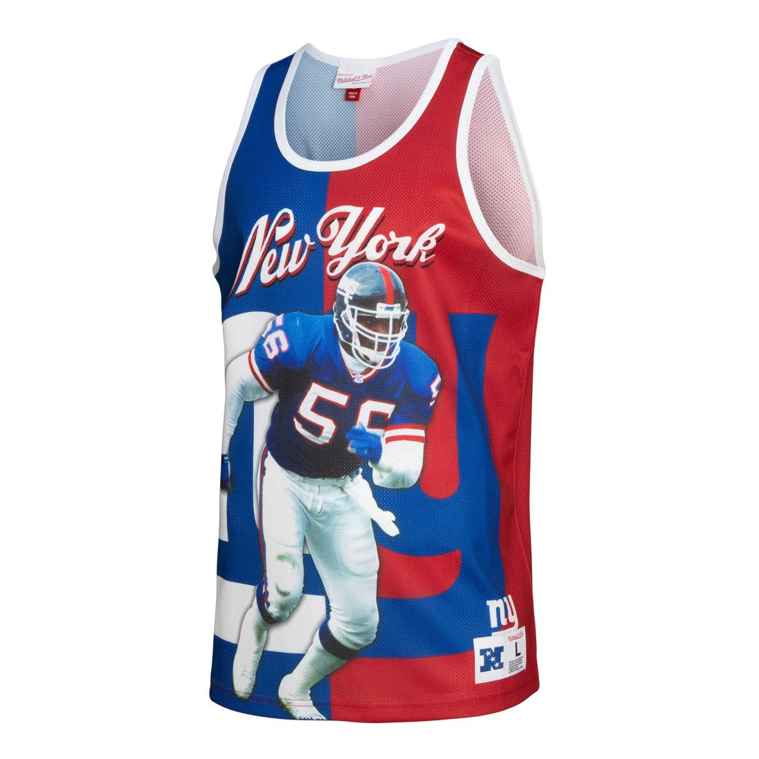 New York Giants Lawrence Taylor  Retired Player Graphic Tank Top | NFL Outlet