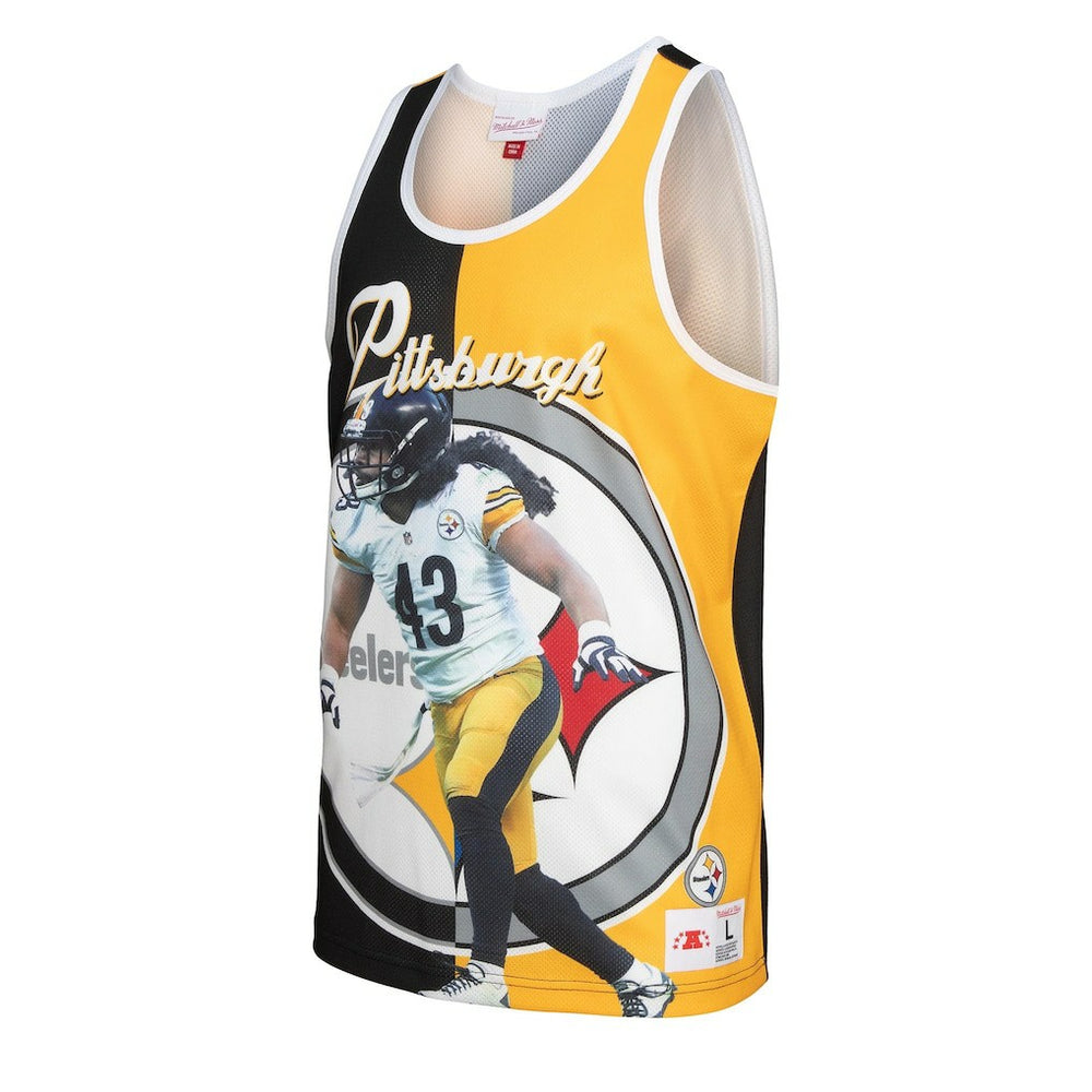 Pittsburgh Steelers Troy Polamalu  Retired Player Graphic Tank Top | NFL Near me