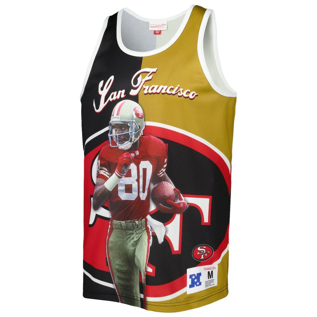 San Francisco 49ers Jerry Rice  Retired Player Graphic Tank Top | NFL US