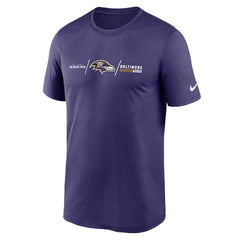 Baltimore Ravens Horizontal Lockup Legend T-Shirt | NFL US