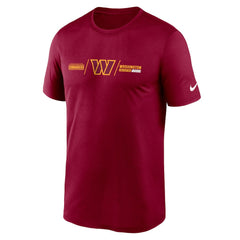 Washington Commanders Horizontal Lockup Legend T-Shirt | NFL Hot