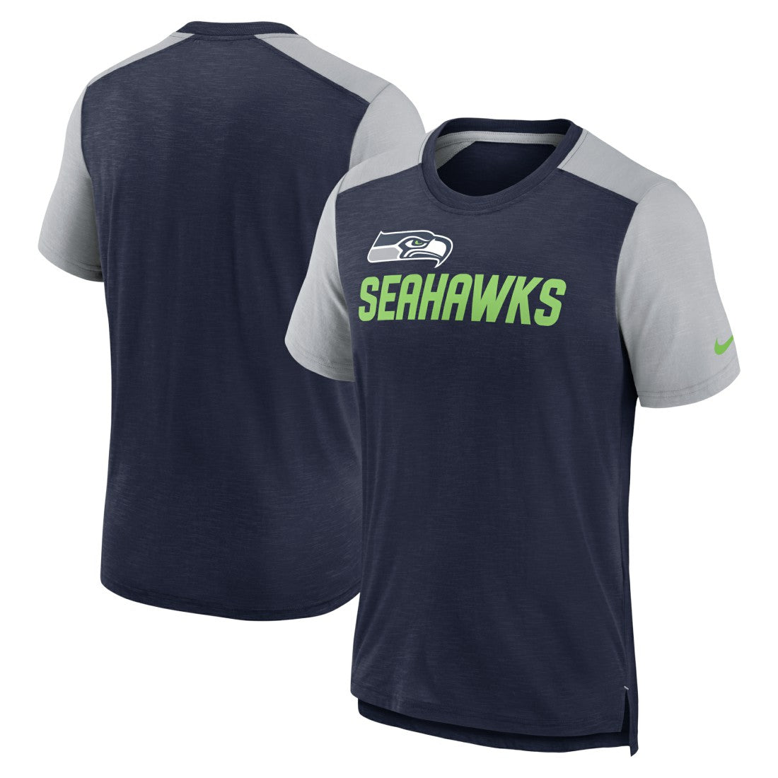Seattle Seahawks Color Block Team Name T-Shirt | NFL Near me