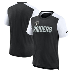Las Vegas Raiders Color Block Team Name T-Shirt | NFL Discount