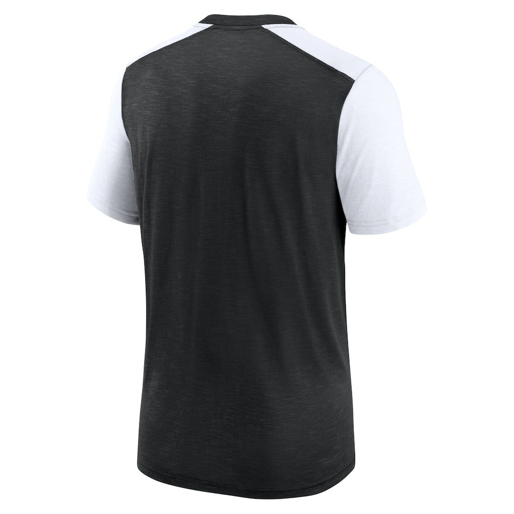 Las Vegas Raiders Color Block Team Name T-Shirt | NFL Discount