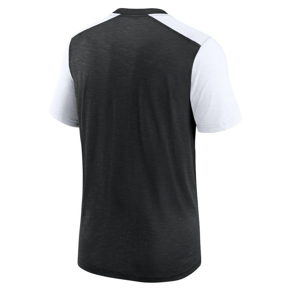 Las Vegas Raiders Color Block Team Name T-Shirt | NFL Discount