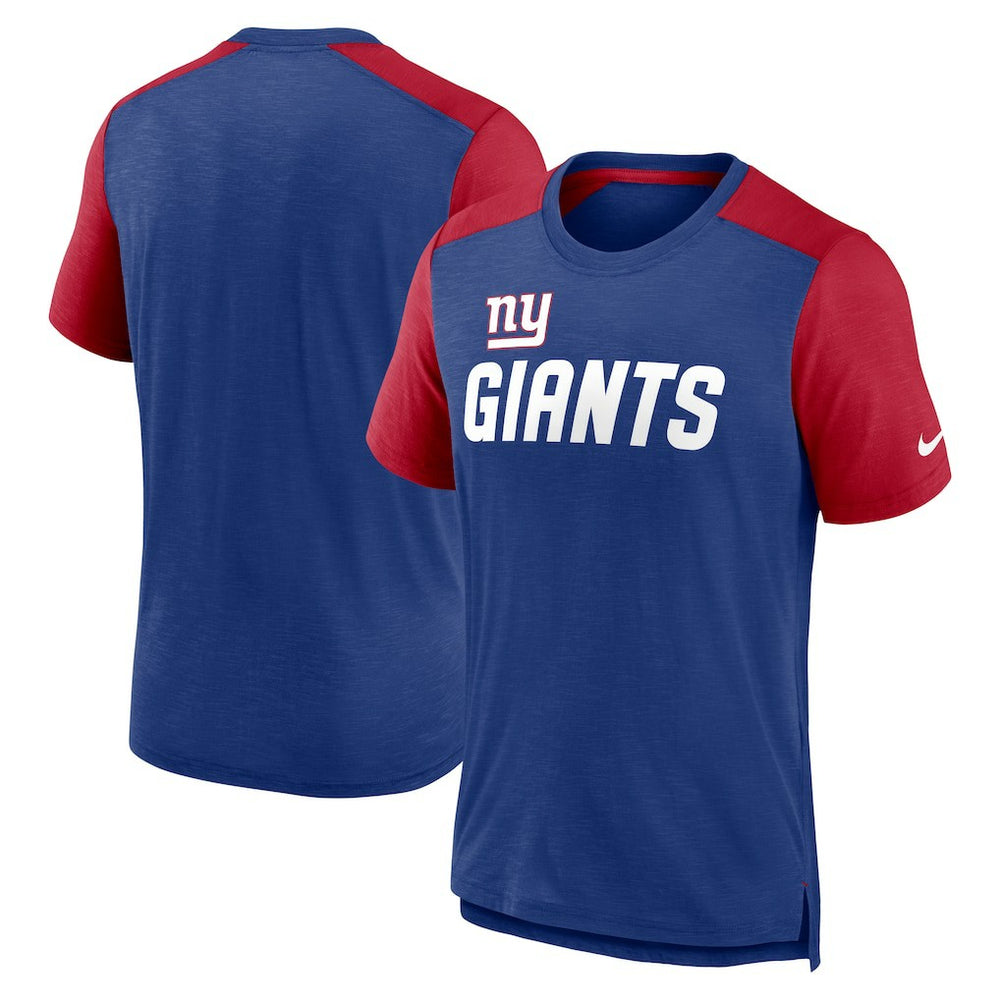 New York Giants Color Block Team Name T-Shirt | NFL Sale