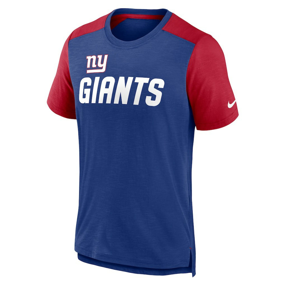 New York Giants Color Block Team Name T-Shirt | NFL Sale
